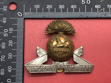 Charger l&#39;image dans la galerie, Original British Army The Lancashire Fusiliers Cap Badge
