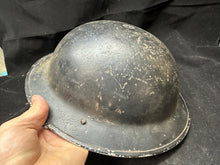 Load image into Gallery viewer, Original WW2 British Civil Defence Home Front Mk2 Brodie Helmet
