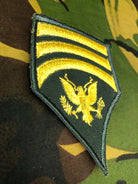 Original US Specialist E-7 Rank Patch Badge - The Militaria Shop