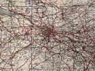 Original WW2 British Army RAF Navy Base Map of Scotland - The Forth, Clyne & Tay - The Militaria Shop