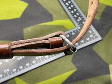 Load image into Gallery viewer, WW2 German Army / Luftwaffe Brown Leather Zeltbahn / Equipment Strap - The Militaria Shop

