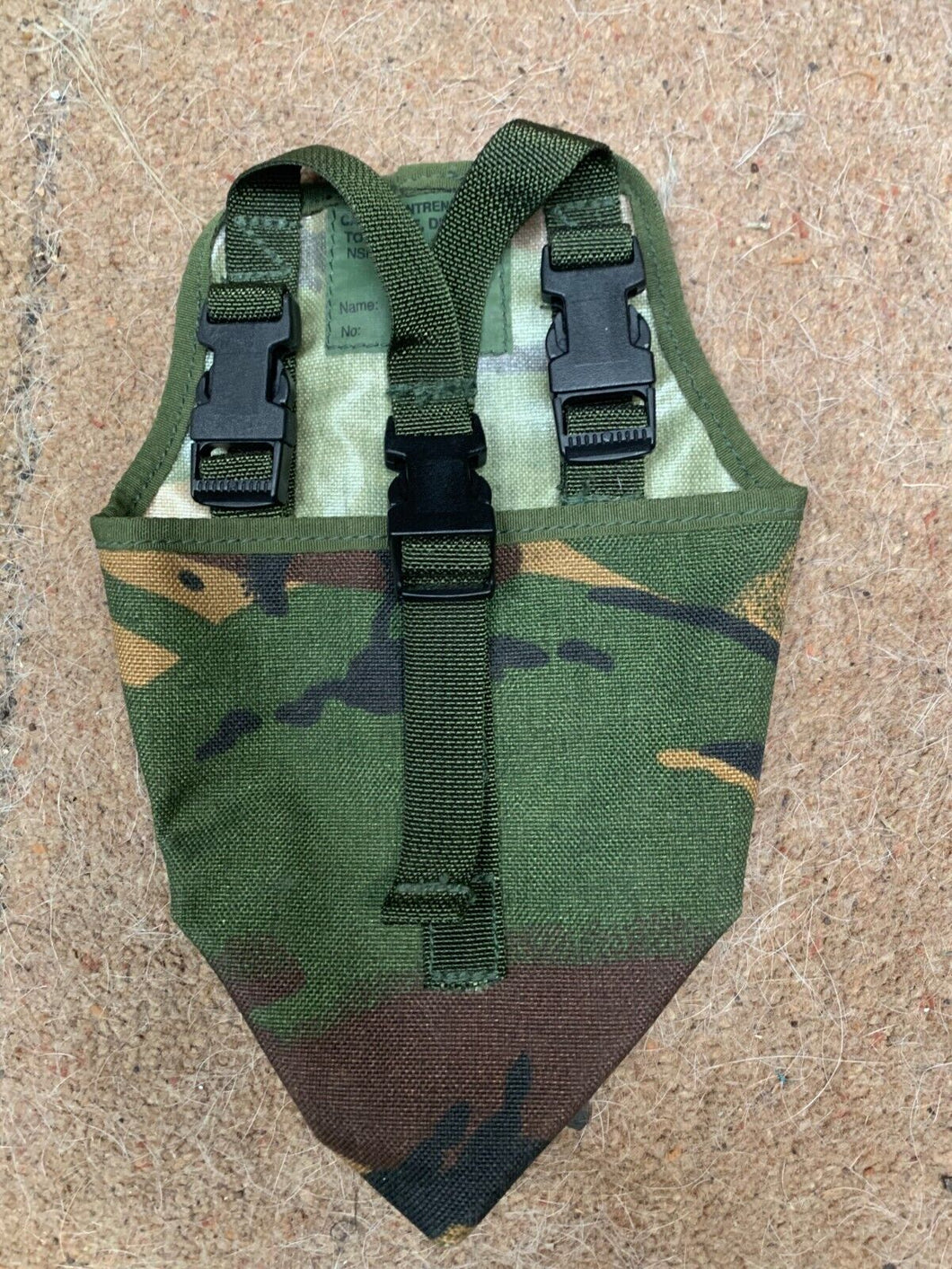British Army DPM Carrier Entrenching Tool Case