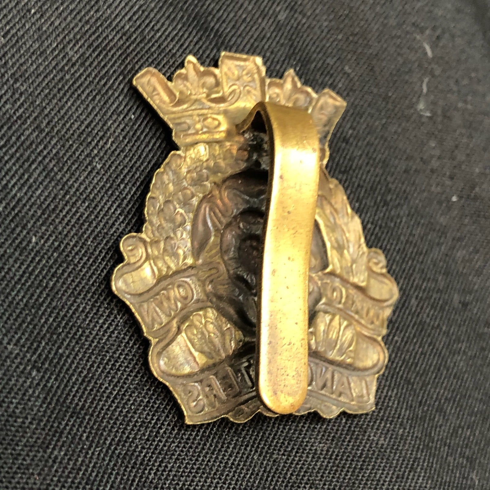 Original WW1 British Army Regimental Cap Badge - Duke of Lancasters Own Yeomanry - The Militaria Shop