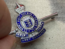 Load image into Gallery viewer, Original British Army - Royal Army Ordnance Corps Sweetheart Brooch
