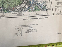 Load image into Gallery viewer, Original WW2 German Army Map of Saint Amand, France
