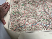 Load image into Gallery viewer, Original WW2 German Army Map of France - Angers
