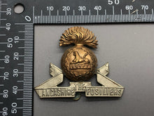 Load image into Gallery viewer, Original WW2 British Army The Lancashire Fusiliers Regiment Cap Badge
