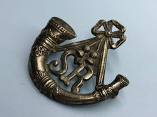 Load image into Gallery viewer, Original WW2 British Army Cameronians Scottish Rifles 2nd Battalion Cap Badge
