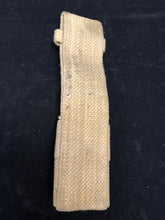 Load image into Gallery viewer, Original WW2 British Army 37 Pattern No.4 Stick Bayo Khaki Webbing Frog 1944
