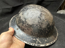 Load image into Gallery viewer, Original WW2 British Civil Defence Home Front Mk2 Brodie Helmet
