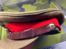 Load image into Gallery viewer, Original British Army Staff Officer&#39;s Badged Cap - Size 6 7/8ths - The Militaria Shop
