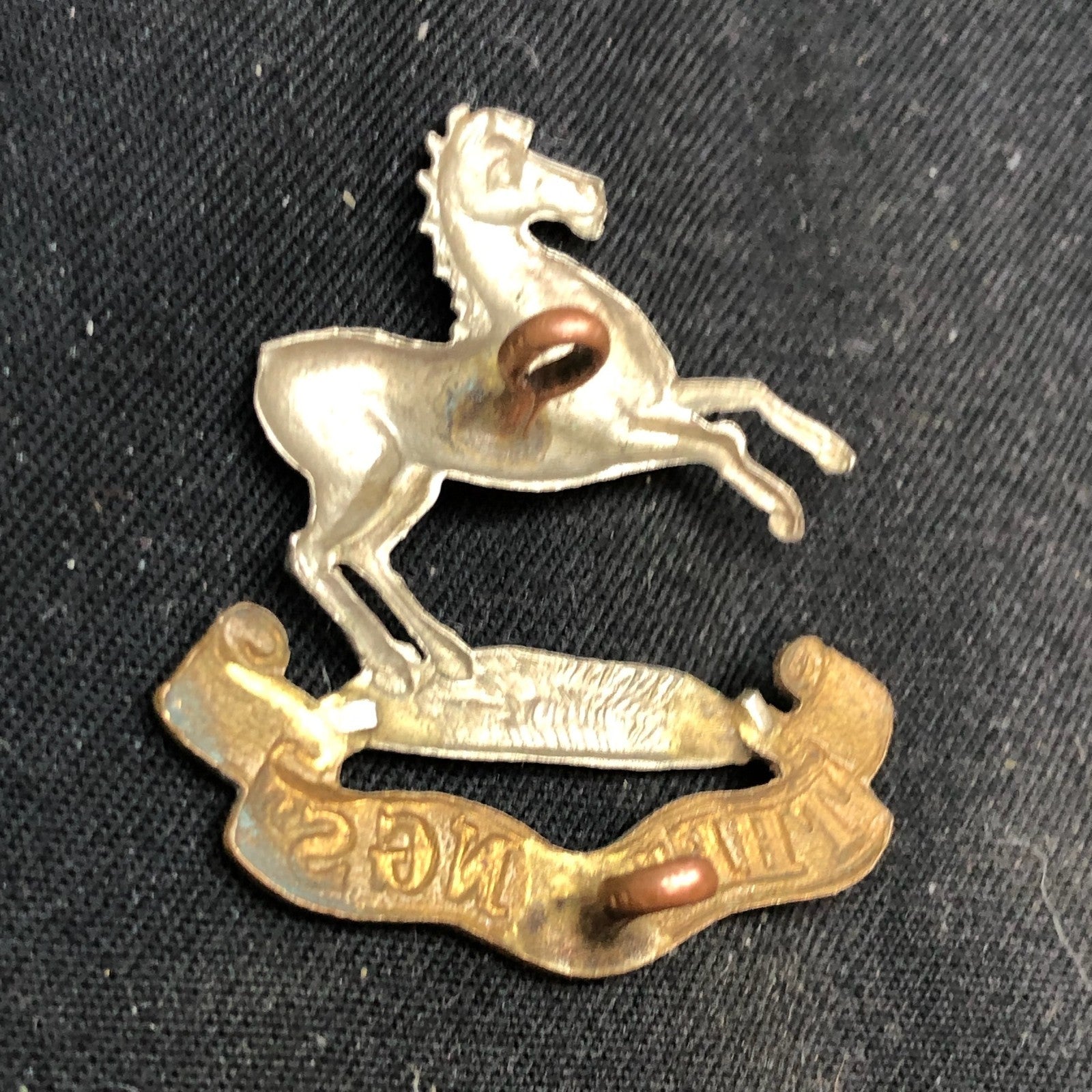 Original WW2 British Army Cap Badge - King's Regiment (Liverpool) - The Militaria Shop