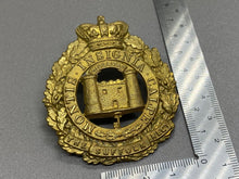 Load image into Gallery viewer, Original Victorian British Army Pagri Badge to The Suffolk Regiment
