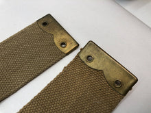 Charger l&#39;image dans la galerie, Original WW2 British Army L Strap 37 Pattern Set - Wartime Dated - Old Stock
