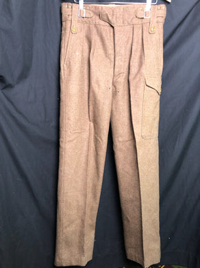 Genuine British Army Battledress Trousers - Size 10A - 37