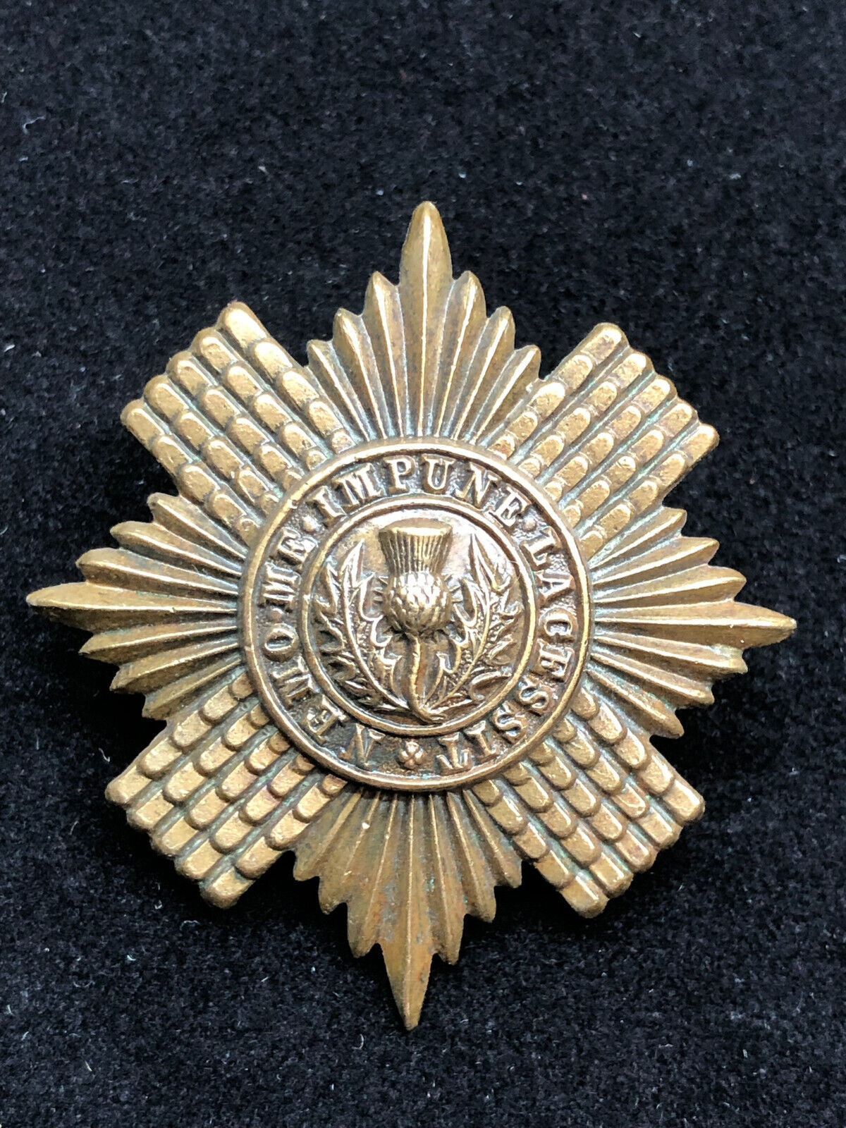 Original WW2 British Army Scots Guards Cap Badge | For Sale | The ...