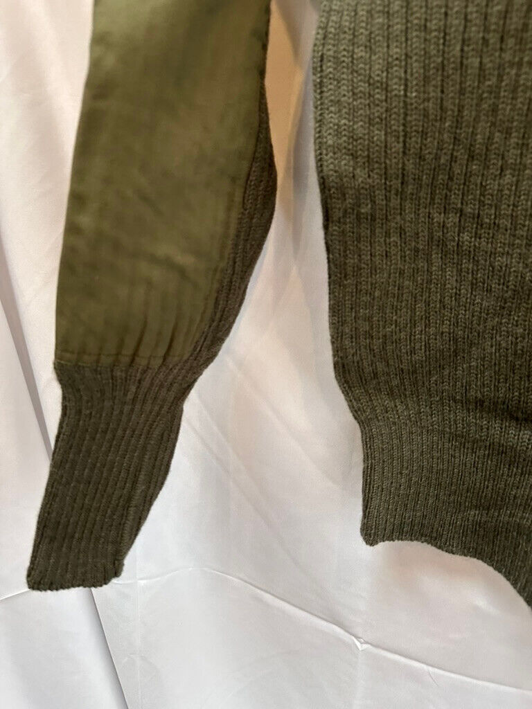 Genuine British Army Commando Heavy Pull Over Jumper - Size 82cm Chest - The Militaria Shop