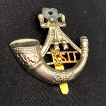 Load image into Gallery viewer, Original British Army Cap Badge - King&#39;s Shropshire Light Infantry - The Militaria Shop
