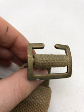 Charger l&#39;image dans la galerie, WW2 British Army 37 Pattern Webbing Water Bottle Carrier Harness - 1943 Dated
