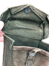 Load image into Gallery viewer, Original WW2 British Army 37 Pattern Bren Pouch - Used Condition
