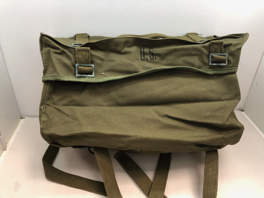 Original WW2 Korea Vietnam US Army M-1945 Field Pack Cargo OG Green - NEW STOCK