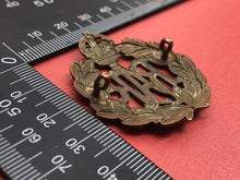 Load image into Gallery viewer, Original WW2 British Royal Air Force RAF Kings Crown Cap Badge
