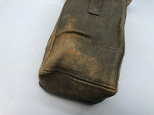 Load image into Gallery viewer, Original WW2 British RAF 37 Pattern Webbing Bren / Universal Pouch Wartime Dated
