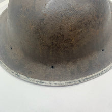 Load image into Gallery viewer, Original WW2 British Army Mk2 Combat Brodie Helmet - South African Made
