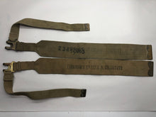 Load image into Gallery viewer, Original WW2 37 Patternn Webbing British Army L Strap Set
