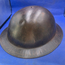 Load image into Gallery viewer, Original British Army WW2 Mk1* Combat Helmet
