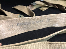 Charger l&#39;image dans la galerie, Original WW2 British Army 37 Pattern Shoulder Strap - Wartime Dated
