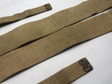 Lade das Bild in den Galerie-Viewer, Original WW2 37 Patternn Webbing British Army L Strap Set - WW2 Dated
