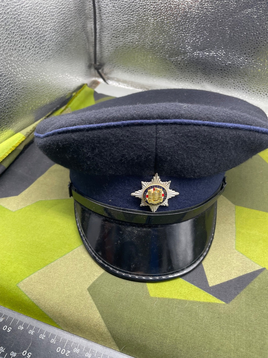 Original British Army Royal Dragoon Guards Peaked Cap - The Militaria Shop