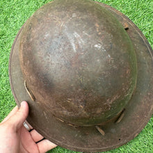 Load image into Gallery viewer, Original WW2 British Home Front Civillian Zuckerman Helmet - SFP - 1941 Dated
