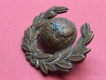 Load image into Gallery viewer, Original WW2 British Royal Navy Collar Badge - Royal Marines
