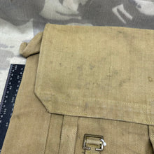 Load image into Gallery viewer, Original WW2 British Army 37 Pattern Webbing Large Pack - Wartime Dated
