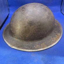 Load image into Gallery viewer, Original British Army WW2 Mk2 Combat Helmet
