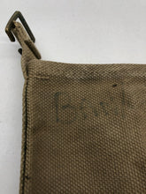 Charger l&#39;image dans la galerie, WW2 British Army 37 Pattern Webbing Water Bottle Carrier Harness - 1943 Dated
