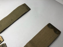 Charger l&#39;image dans la galerie, Original WW2 37 Patternn Webbing British Army L Strap Set
