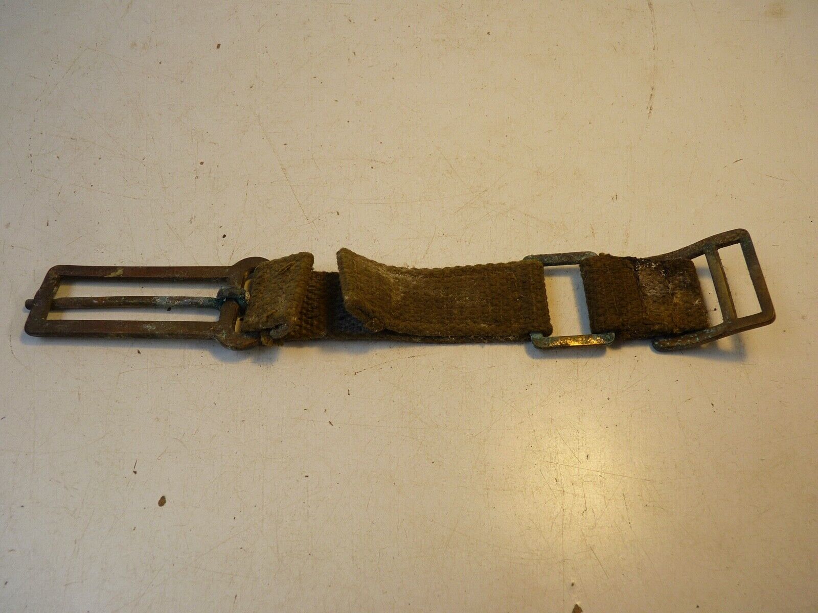Genuine WW2 British Army 37 Pattern Webbing Brace Adaptors - Your choice of pair - The Militaria Shop