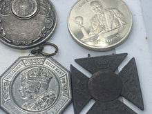 Load image into Gallery viewer, Original Large Group of Coins, Coronation Medals &amp; Medallions
