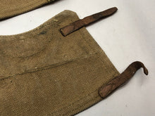 Load image into Gallery viewer, Original British Army WW2 37 Pattern Webbing Ankle Spats - Size 3
