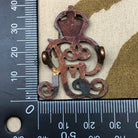 Original WW1 British Army Officers Bronze Norfolk Yeomanry Cap Badge - The Militaria Shop