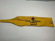 Load image into Gallery viewer, Original British Civil Defence Corps Kings Crown Armband - NEW OLD STOCK
