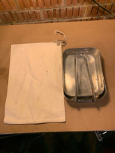 Load image into Gallery viewer, Original WW2 British Army Soldiers Mess Tin &amp; Cover Set - WW2 Dated
