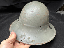 Load image into Gallery viewer, Original WW2 British Civil Defence Civillian Zuckerman Helmet - 1941 Dated
