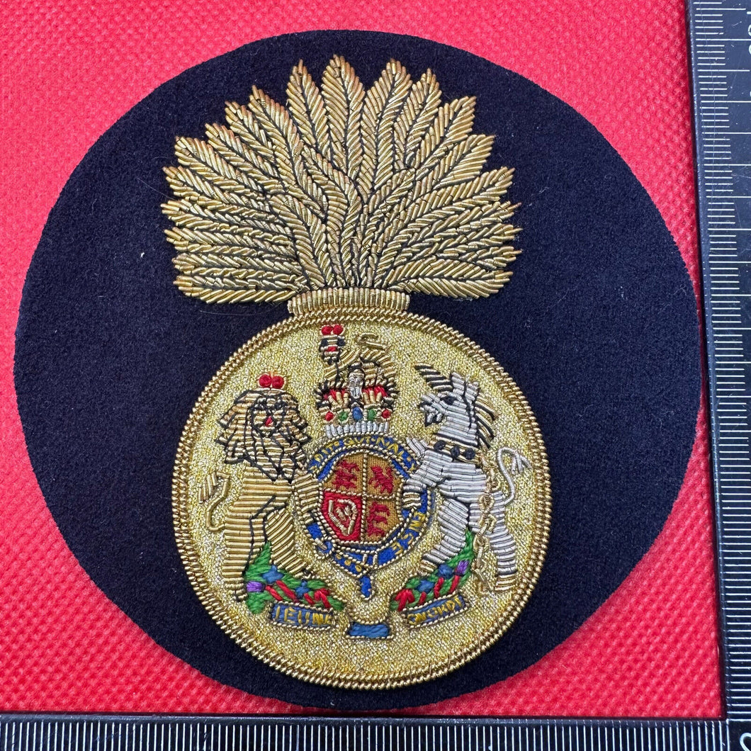 British Army Bullion Embroidered Blazer Badge - Royal Scots Fusiliers