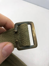 Load image into Gallery viewer, WW2 British Army 37 Pattern Webbing Water Bottle Carrier Harness - 1942 Dated
