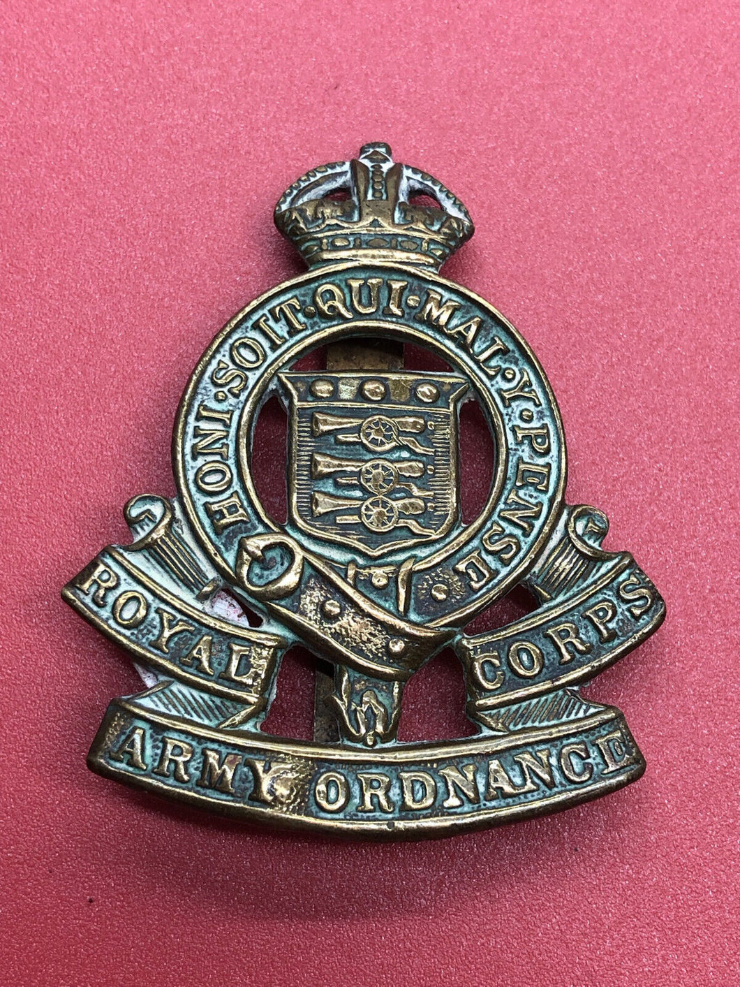 Original WW2 British Army Badge - Royal Army Ordnance Corps RAOC