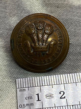 Load image into Gallery viewer, Original British Army The Royal Welsh Fusiliers Brass Button Brooch
